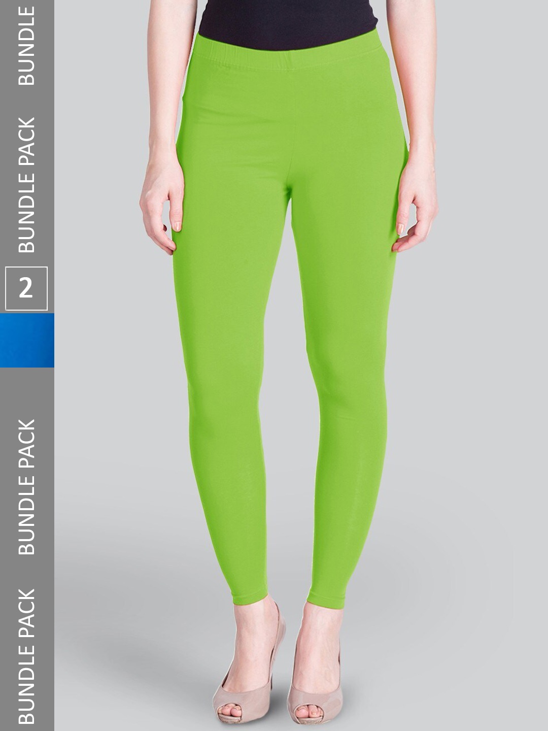 

LYRA Ankle-Length Leggings, Green