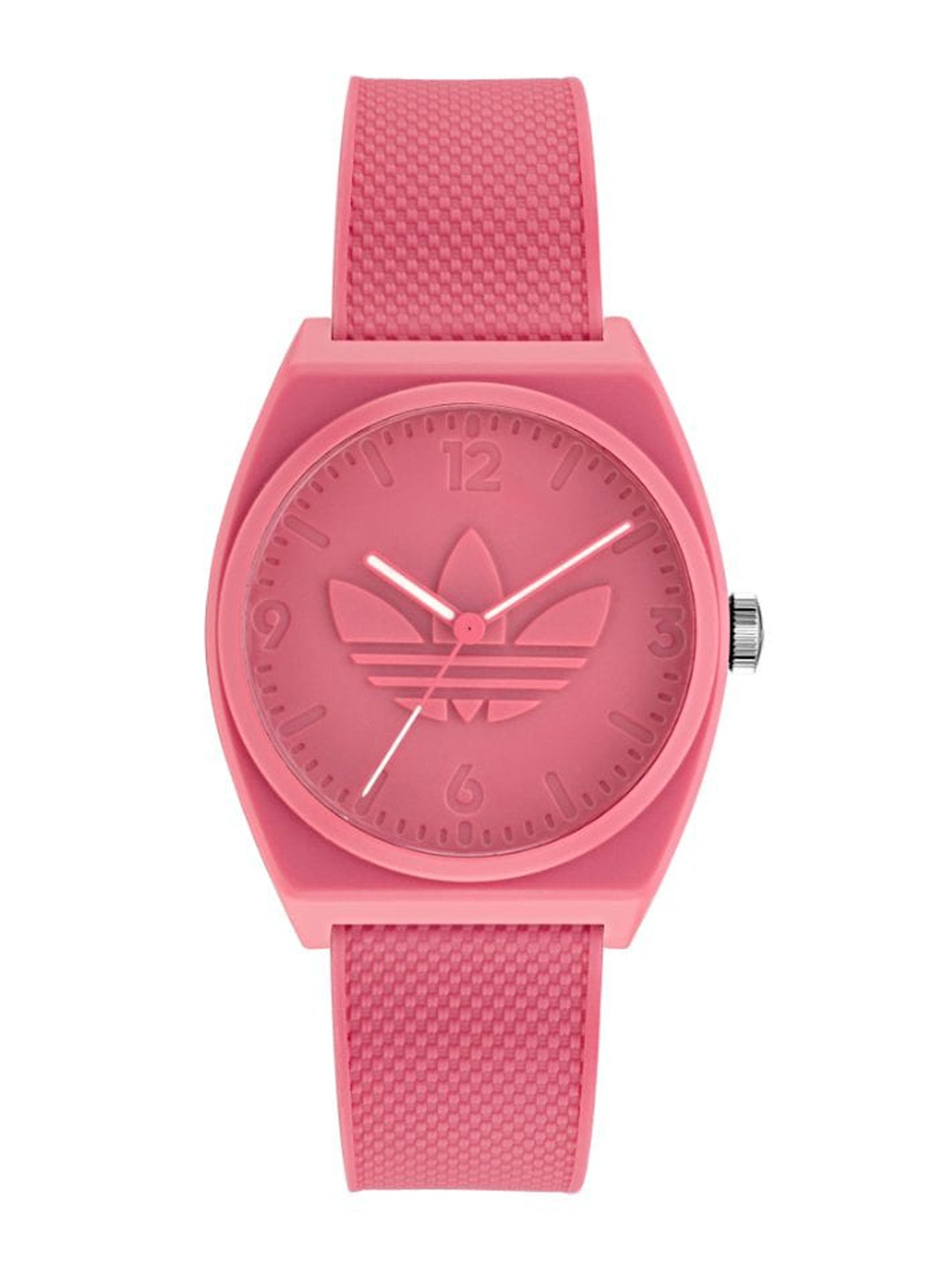 

ADIDAS Originals Dial & Textured Straps Analogue Watch AOST22036, Pink