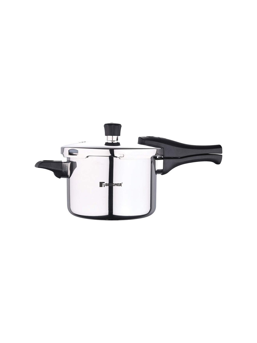 

Bergner Argent Elements TriPly Stainless Steel 3.5 L Outer Lid Pressure Cooker