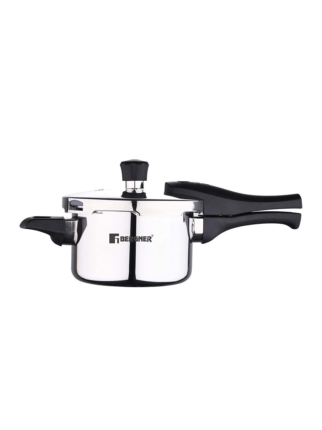 

BERGNER Argent Elements TriPly Stainless Steel Pressure Cooker with Outer Lid 1.5L