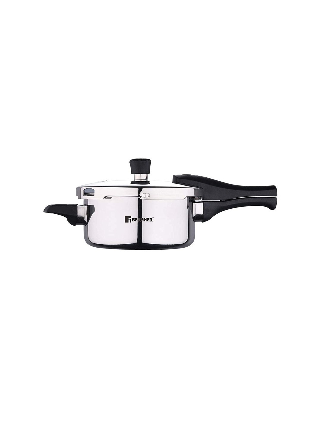 

Bergner Argent Elements TriPly Stainless Steel 2.5 L Outer Lid Pressure Cooker