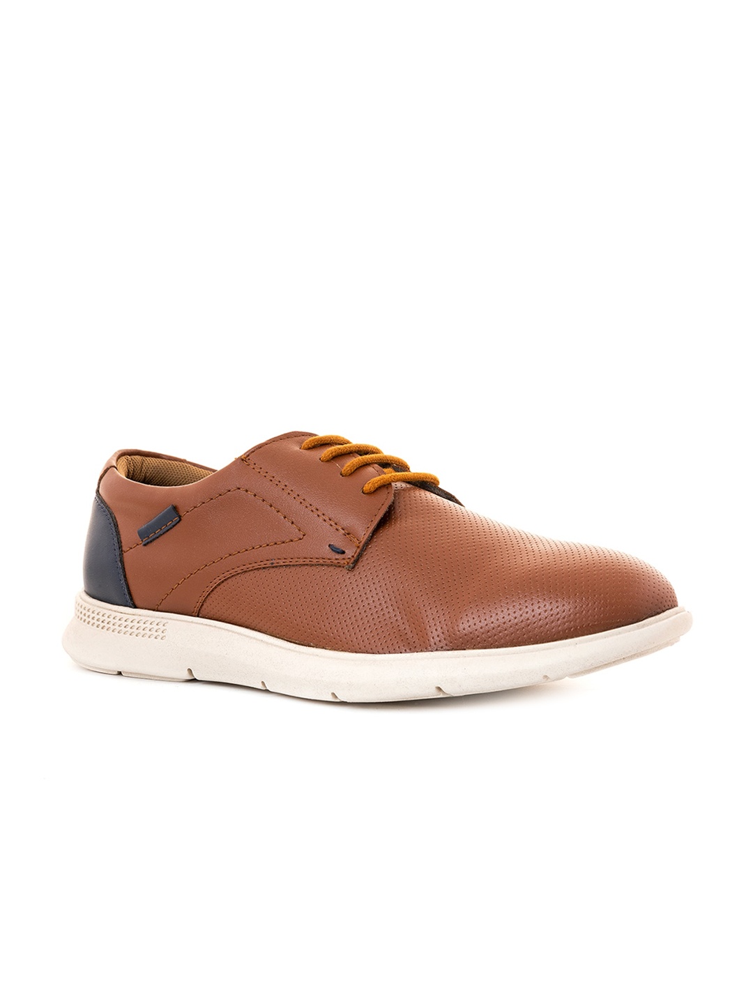 

Khadims Men Textured Comfort Insole Derbys, Brown