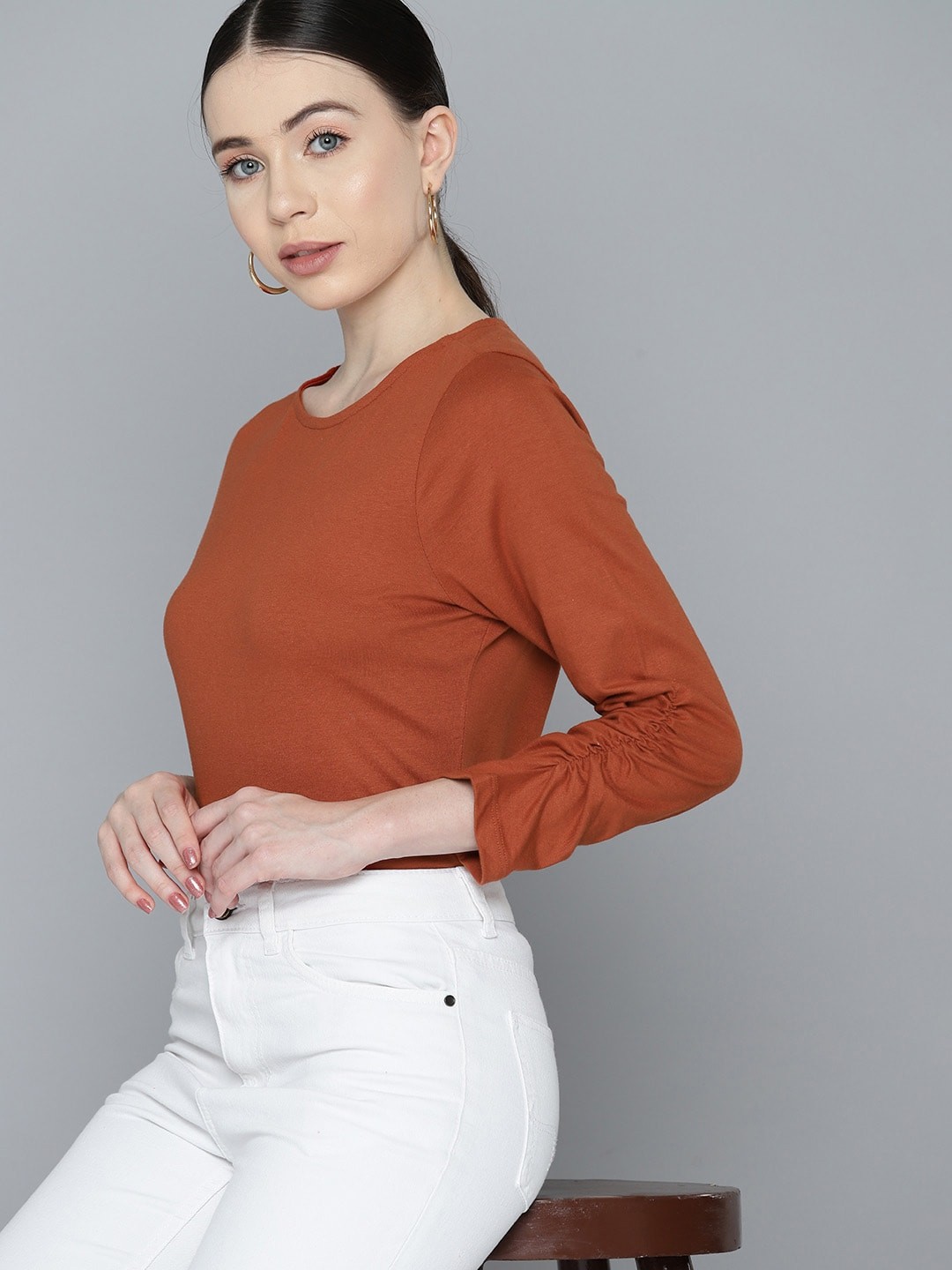 

Chemistry Pure Cotton T-shirt, Rust