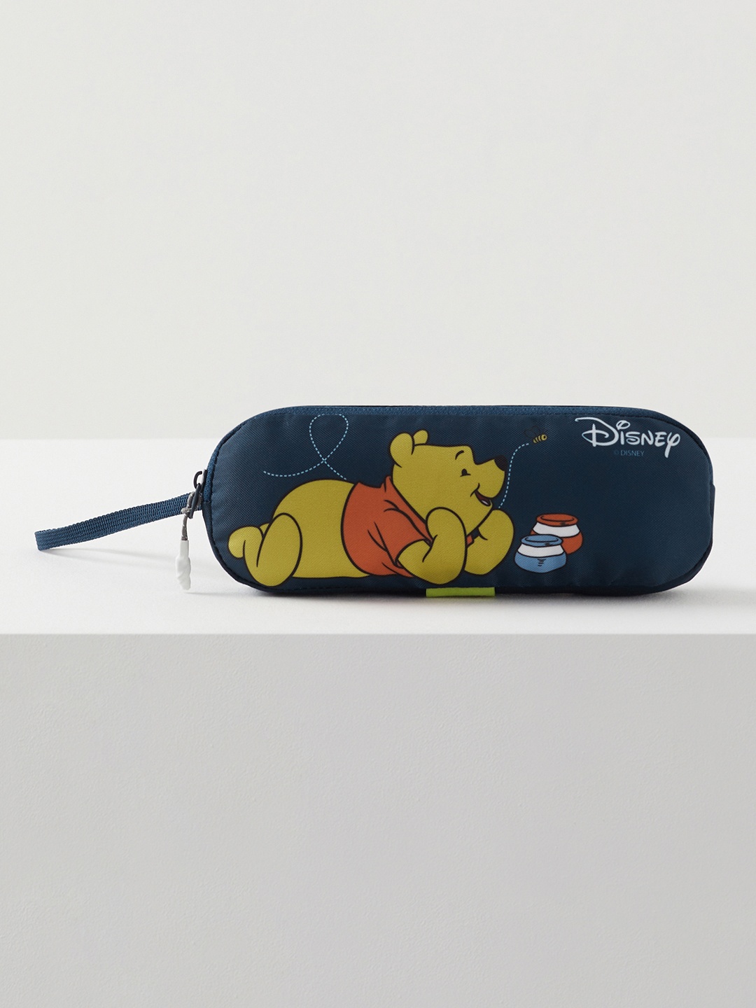 

Wildcraft Single Compartment Pooh Printed Pencil Pouch, Blue