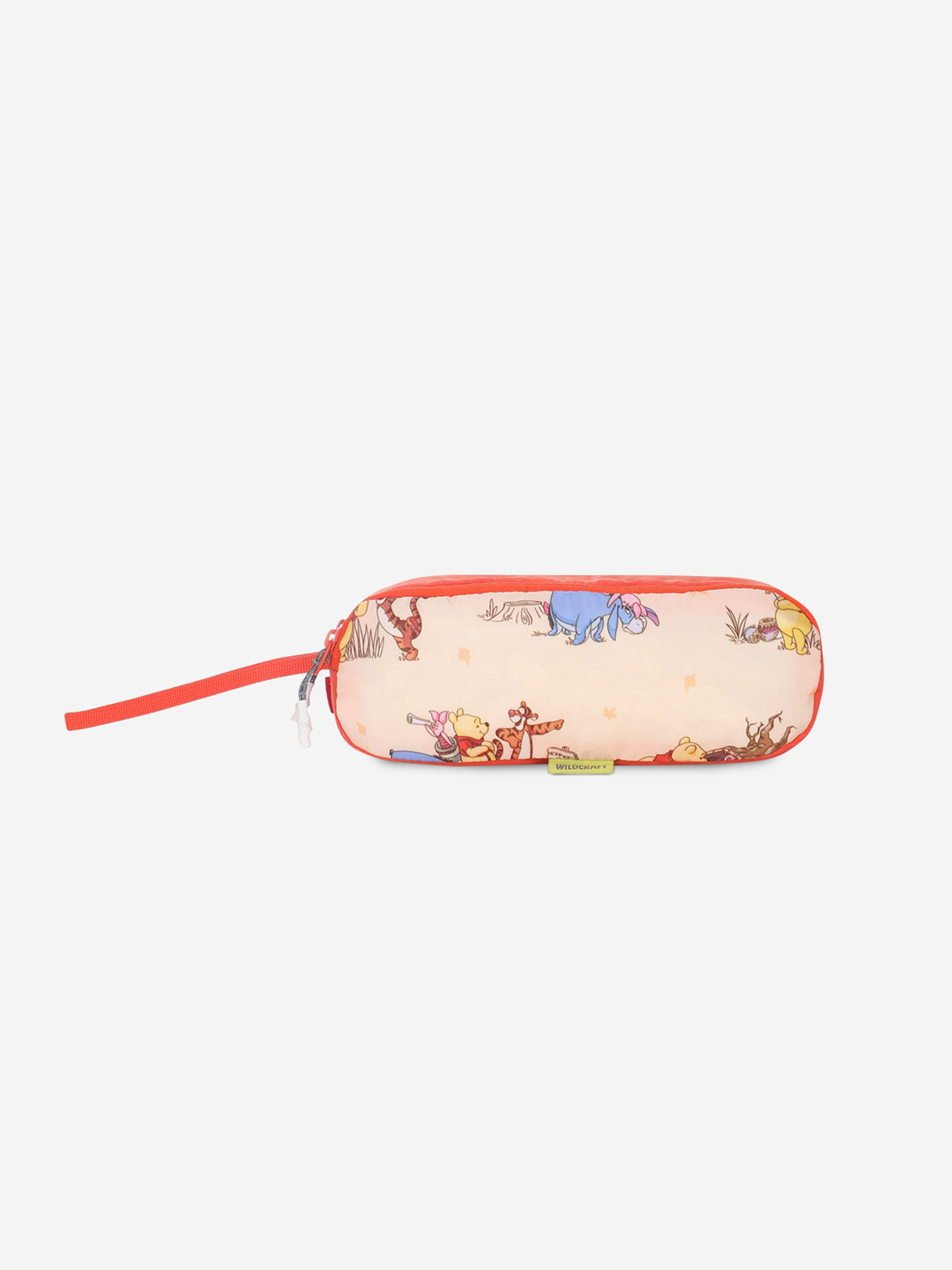 

Wildcraft Printed 2 Zipper Pencil Pouch, Peach