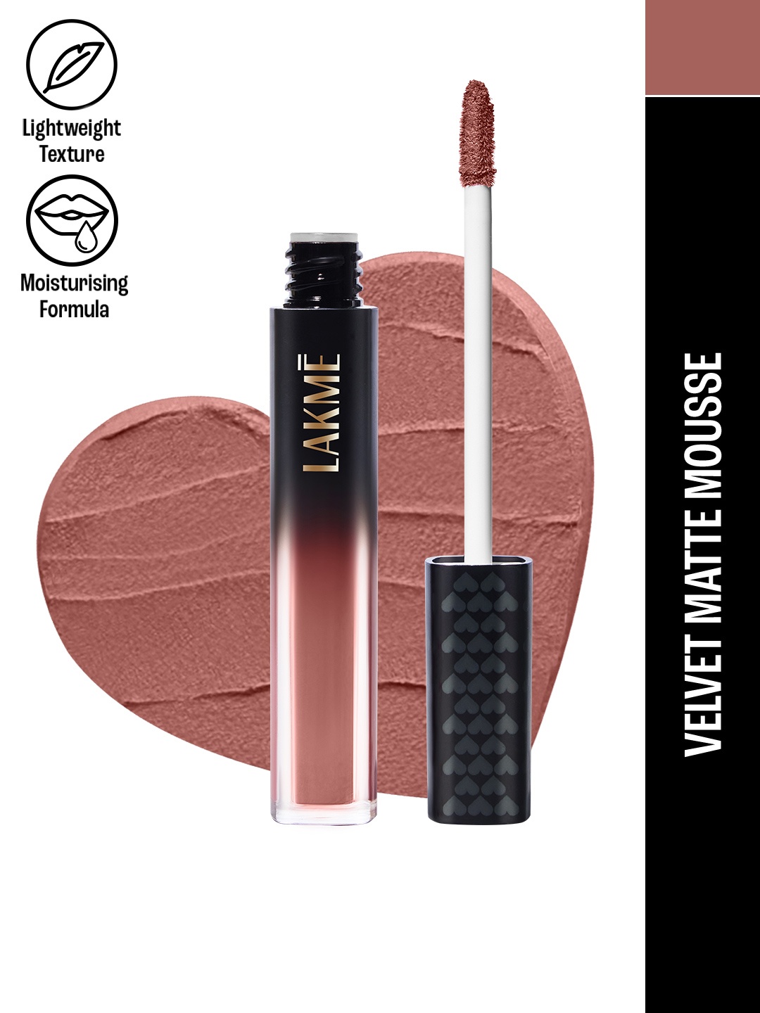 Lakme Absolute Sheer Lip Mousse - Nude Sensation 301