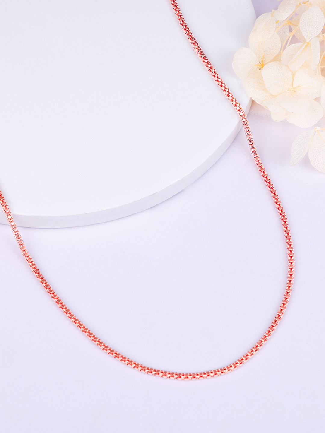 

GIVA 925 Sterling Silver Rose Gold-Plated Chain