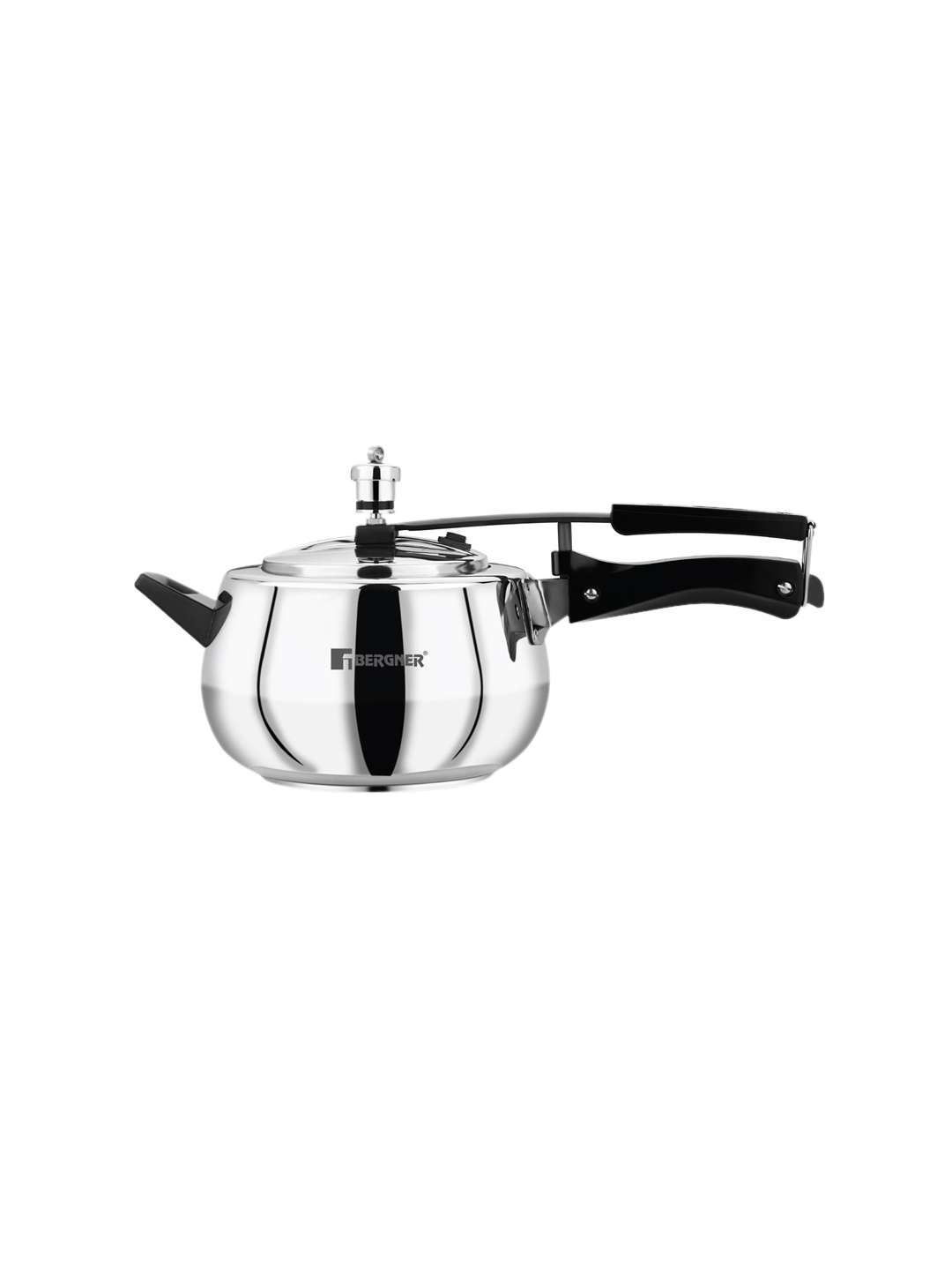 

BERGNER Aragon Stainless Steel Induction Base Pressure Cooker With Inner Lid 5 L