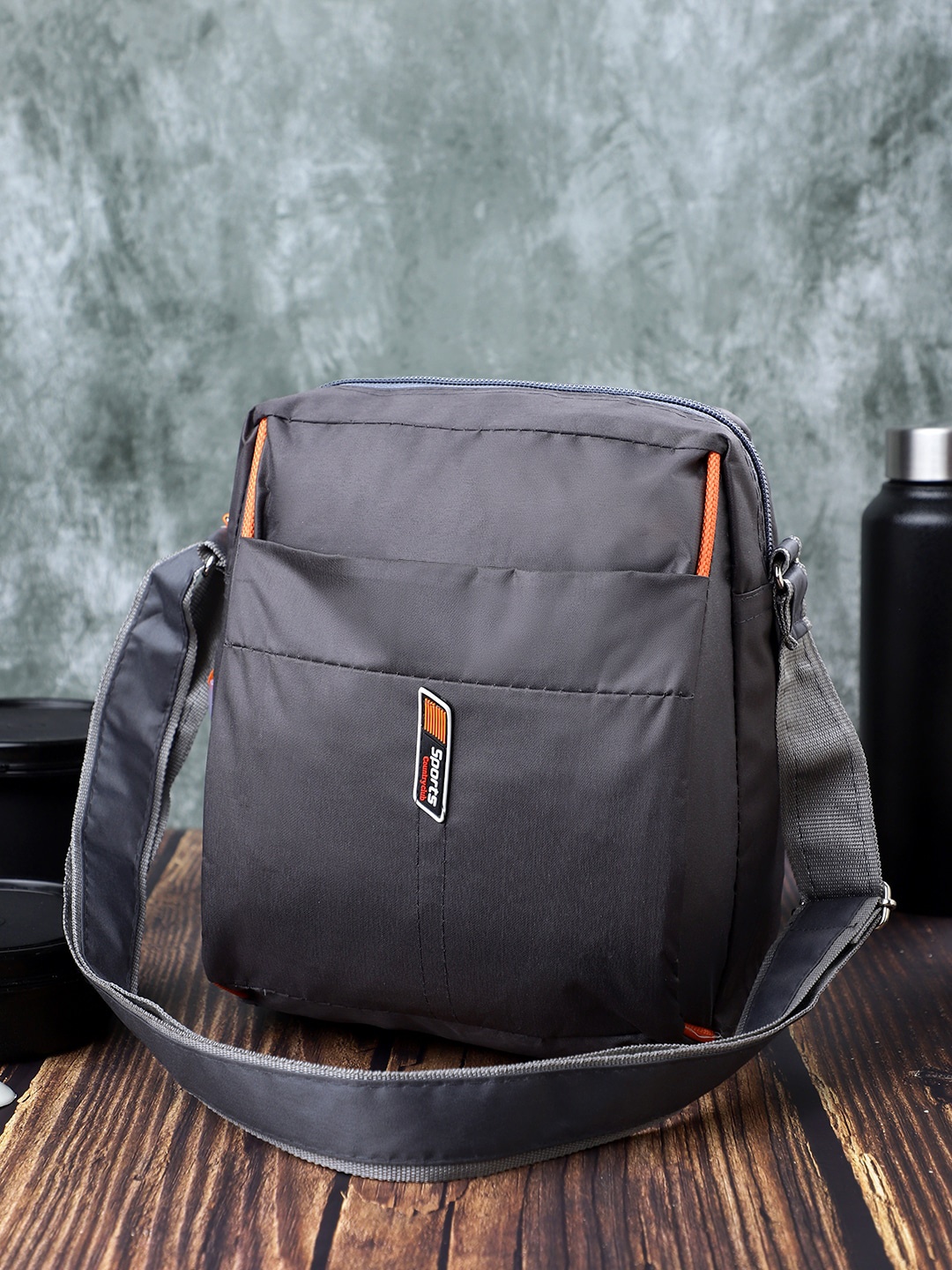 

Bag Pepper Cotton Lunchbag, Grey melange
