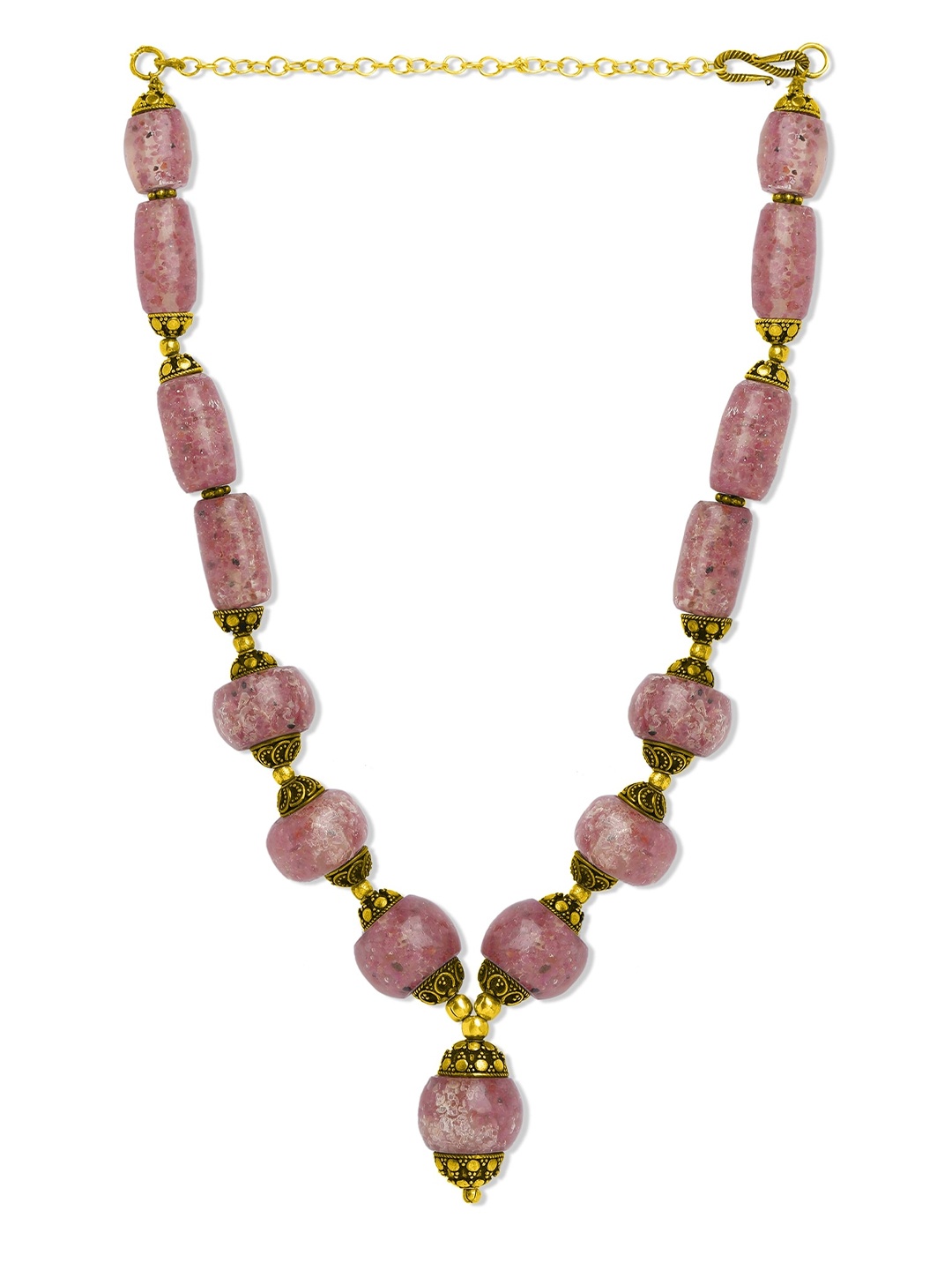 

ahilya 92.5 Sterling Silver Gold-Plated Necklace