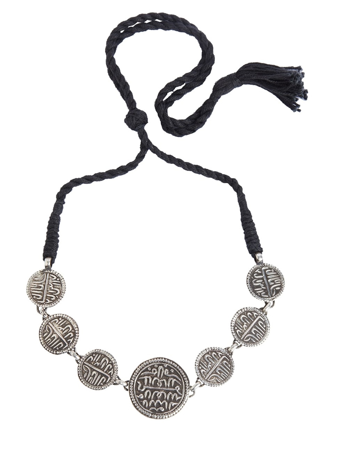 

ahilya 92.5 Sterling Silver Choker Necklace