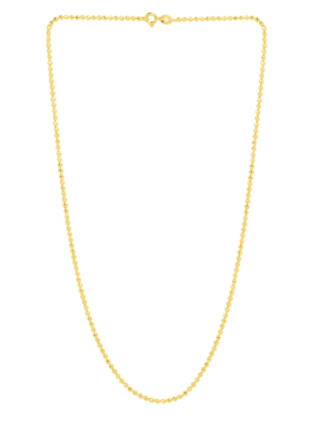 

ahilya 92.5 Sterling Silver Gold-Plated Chain