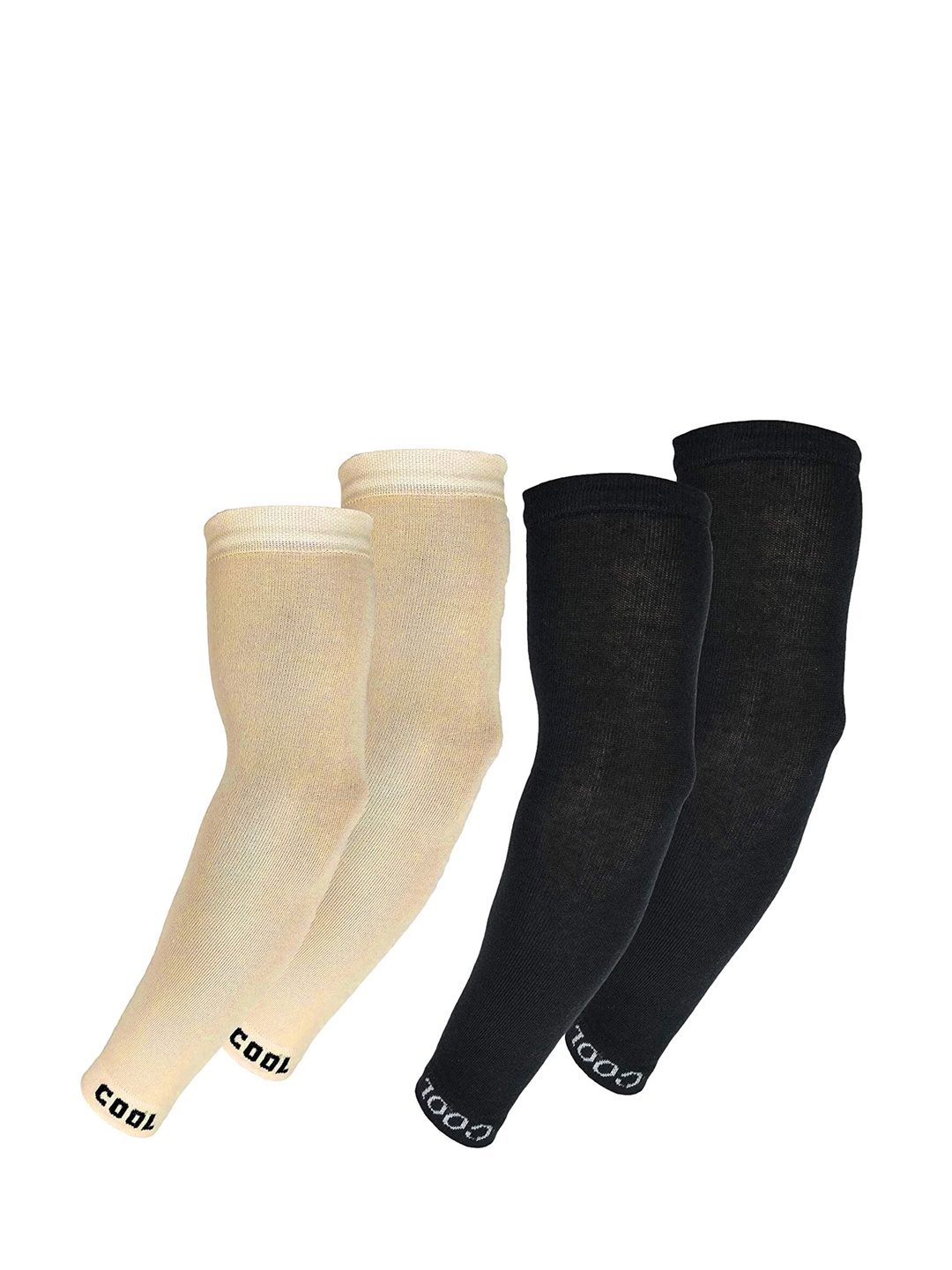 

Aadikart Pack Of 2 Sports Lightweight Arm Sleeves, Black