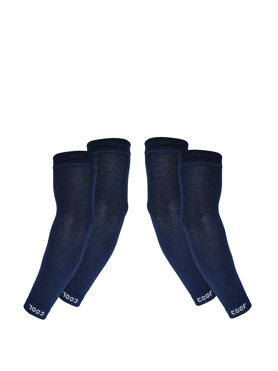 

Aadikart Pack of 2 Cotton Arm Sleeves Gloves, Navy blue