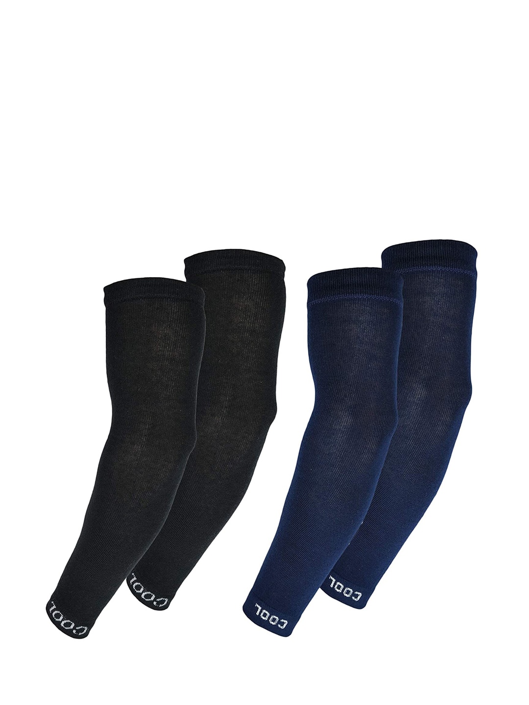 

Aadikart Pack Of 2 Cotton Arm Sleeves Gloves, Black