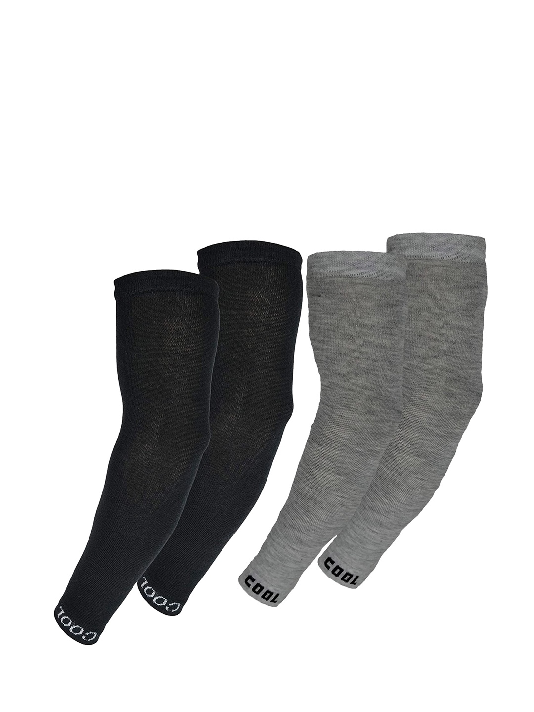 

Aadikart Pack Of 2 Sports Lightweight Arm Sleeves Gloves, Grey