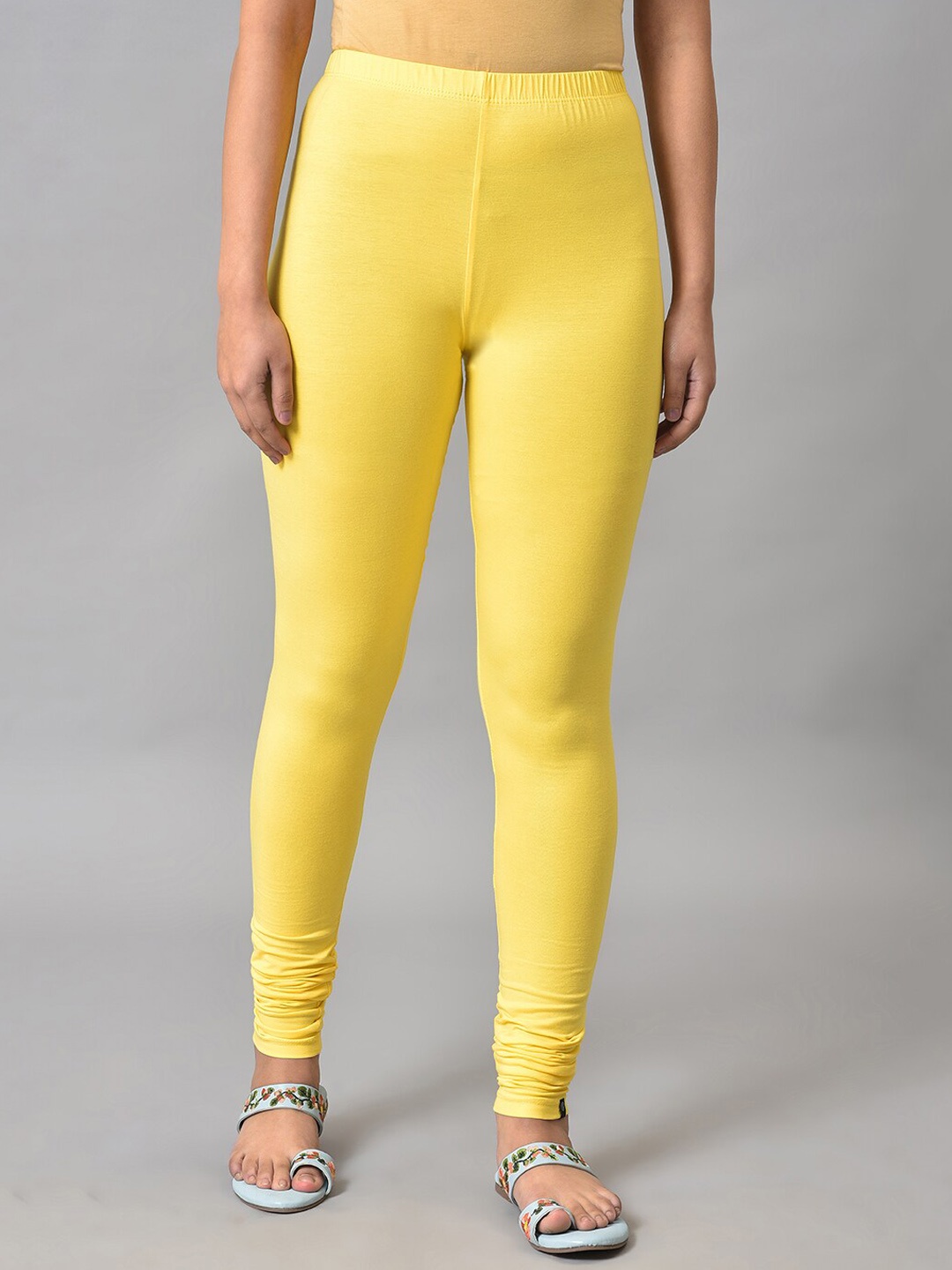 

elleven Churidar-Length Leggings, Yellow