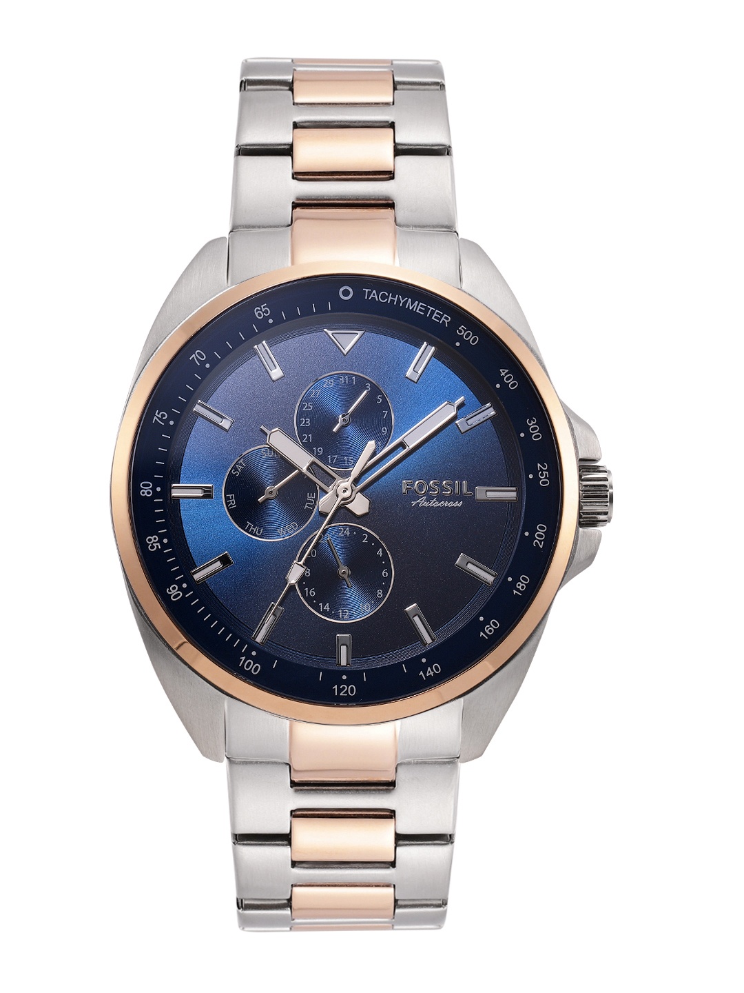 

Fossil Men Autocross Analogue Watch BQ2552T, Blue