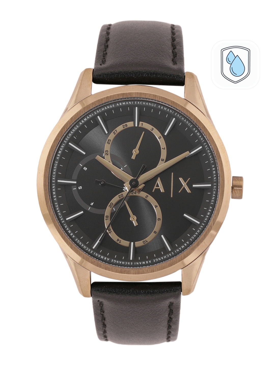 

Armani Exchange Men Analogue Watch AX1869, Black