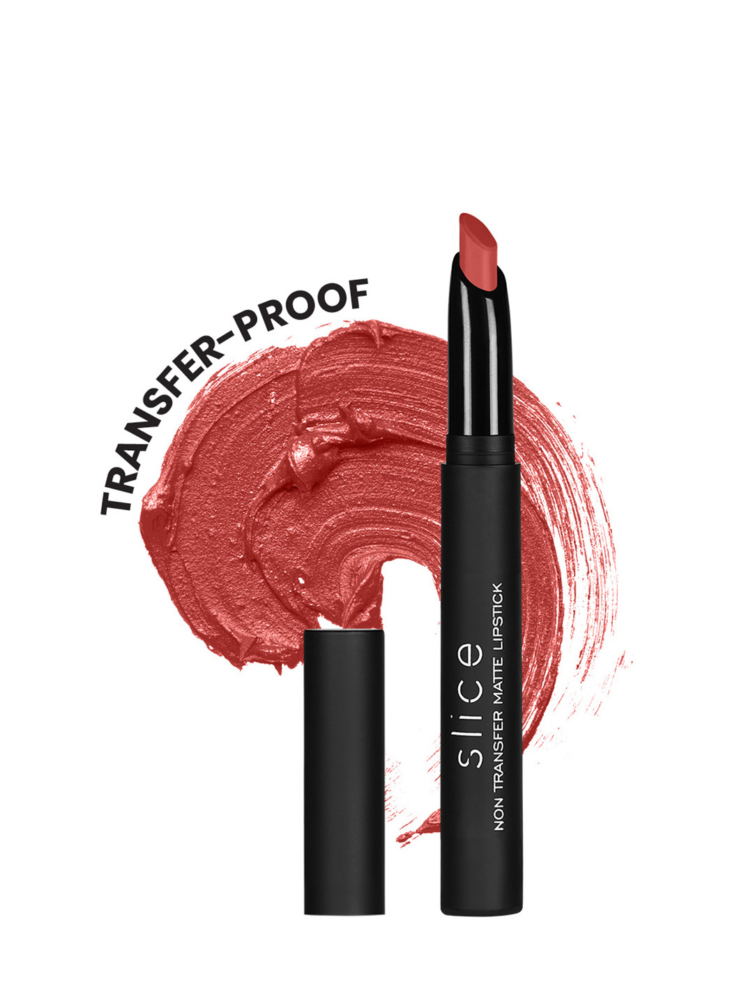 C2P PROFESSIONAL MAKEUP Slice Non-Transfer Matte Lipstick - 1.7 g - Delicate Rose 109