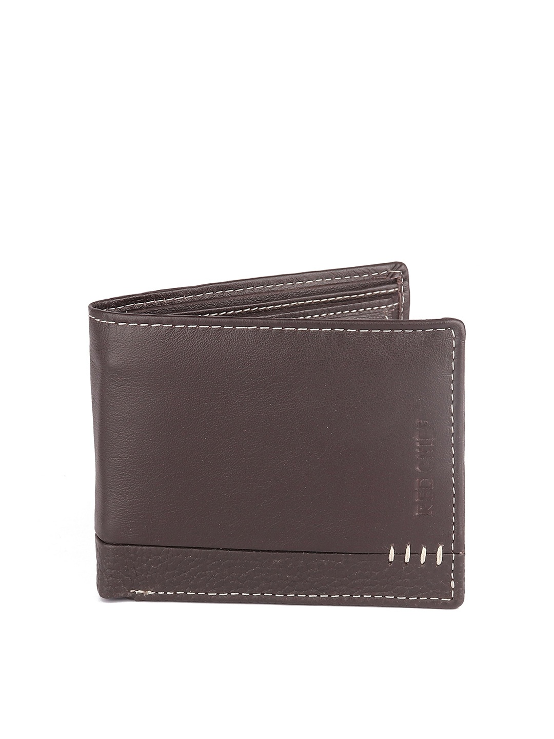 

Red Chief Men Leather Two Fold Wallet, Brown