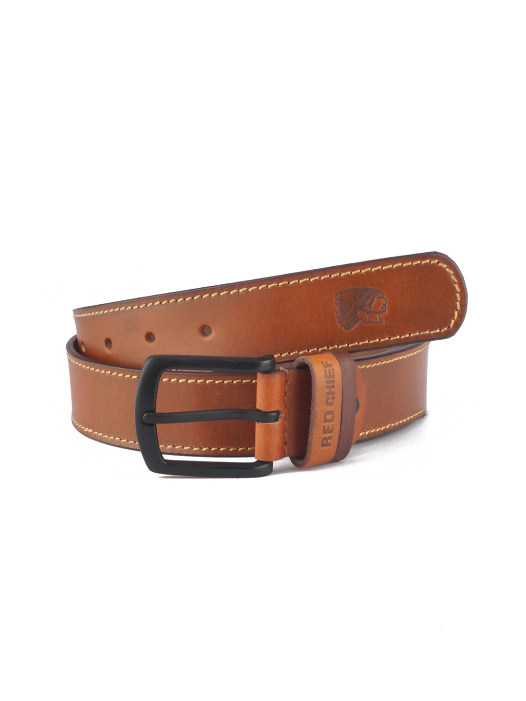 

Red Chief Men Leather Belt, Tan