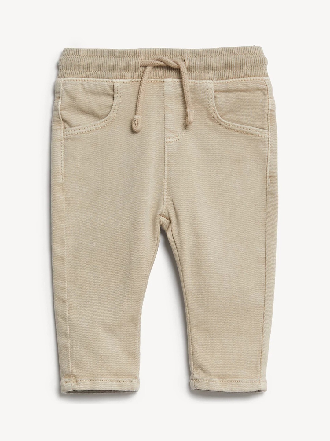 

Marks & Spencer Boys High-Rise Jeans, Beige