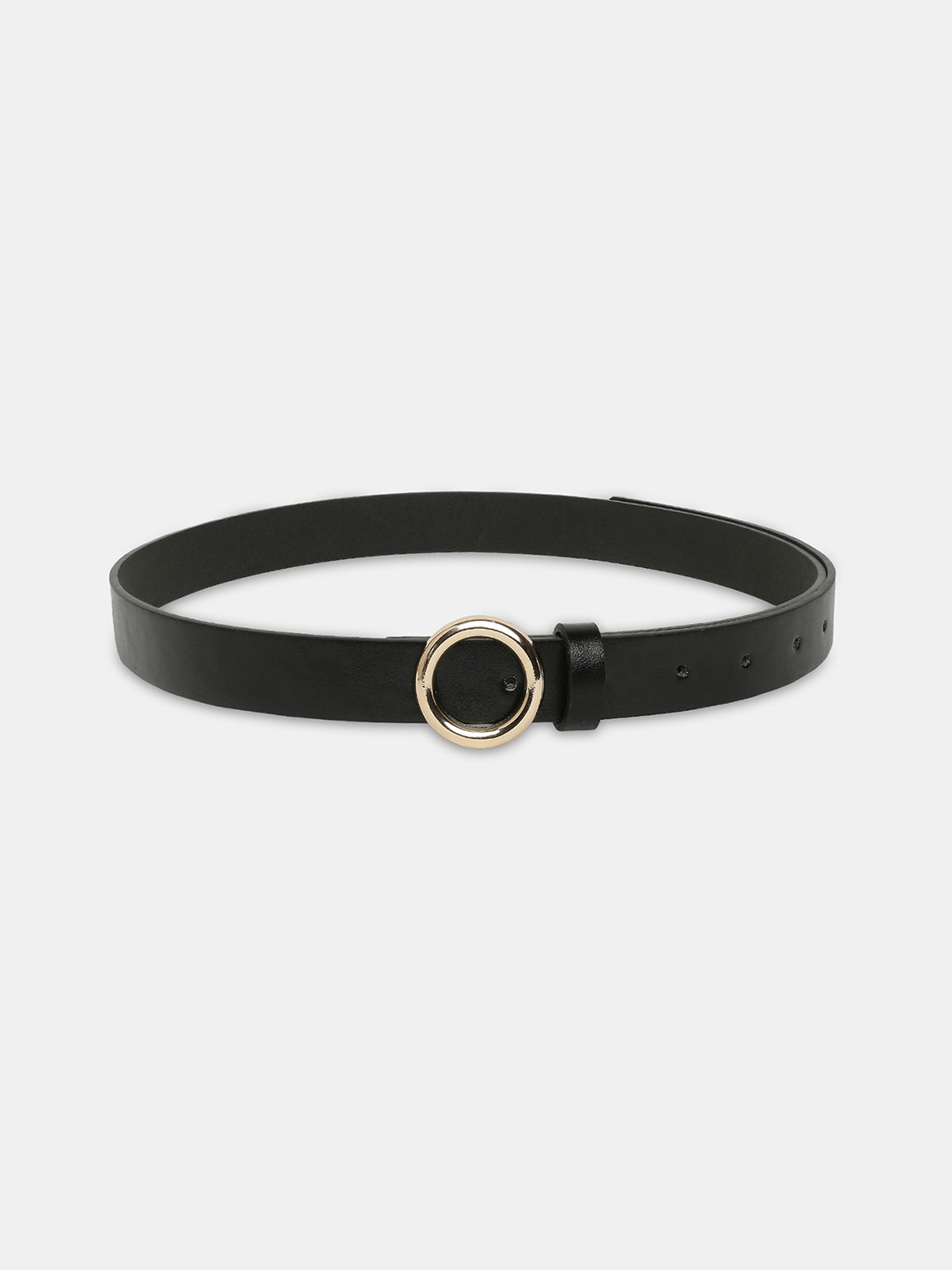 

20Dresses Women Push Pin Closure Belt, Black