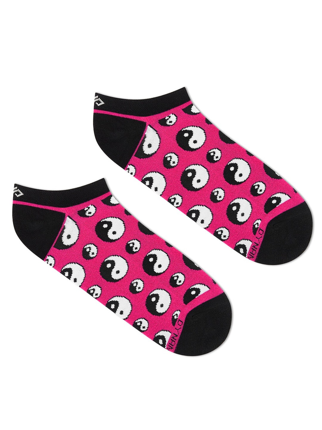

Dynamocks Patterned Ankle Length Socks, Pink