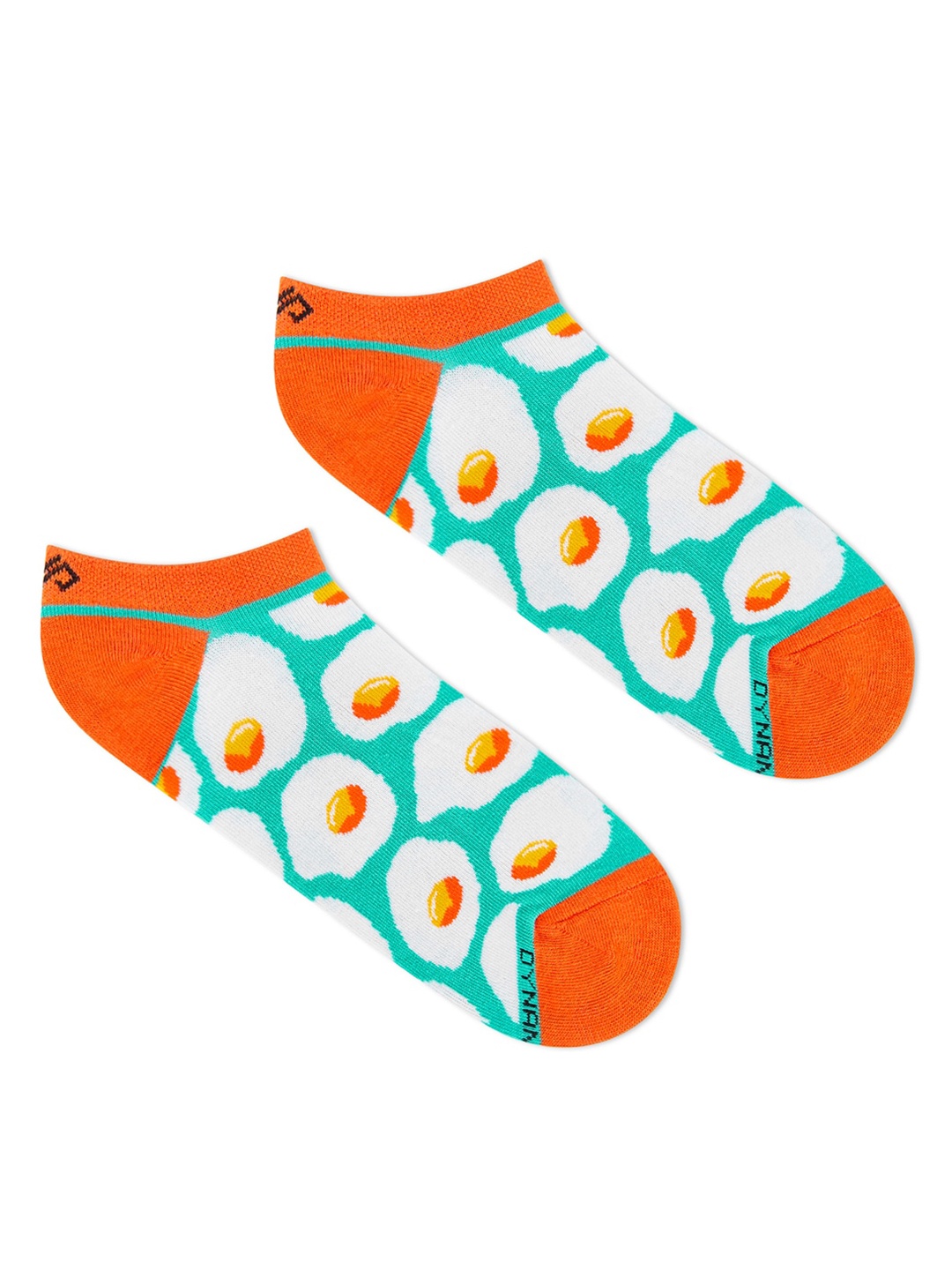 

Dynamocks Patterned Ankle Length Socks, Orange