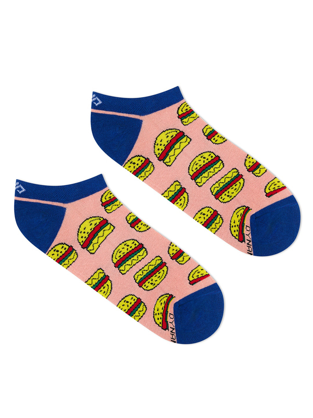

Dynamocks Patterned Ankle Length Socks, Pink