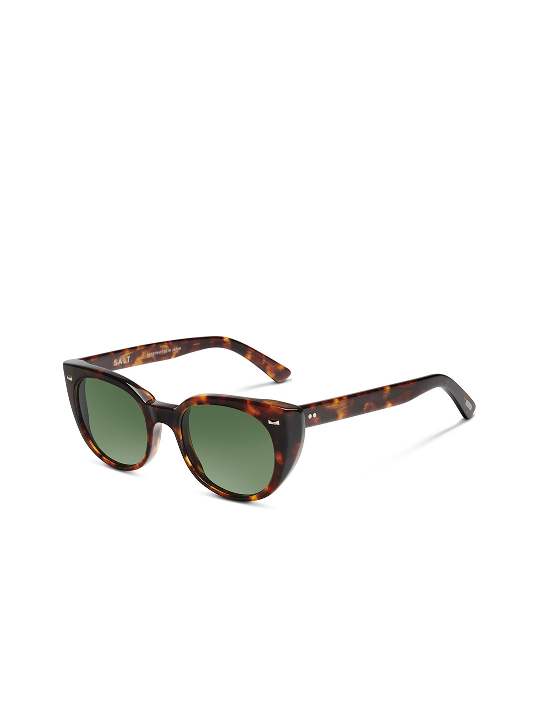

SALT x Taylor Women Toasted Toffee Cat Eye Sunglasses with Polarised and UV Protected Lens, Green