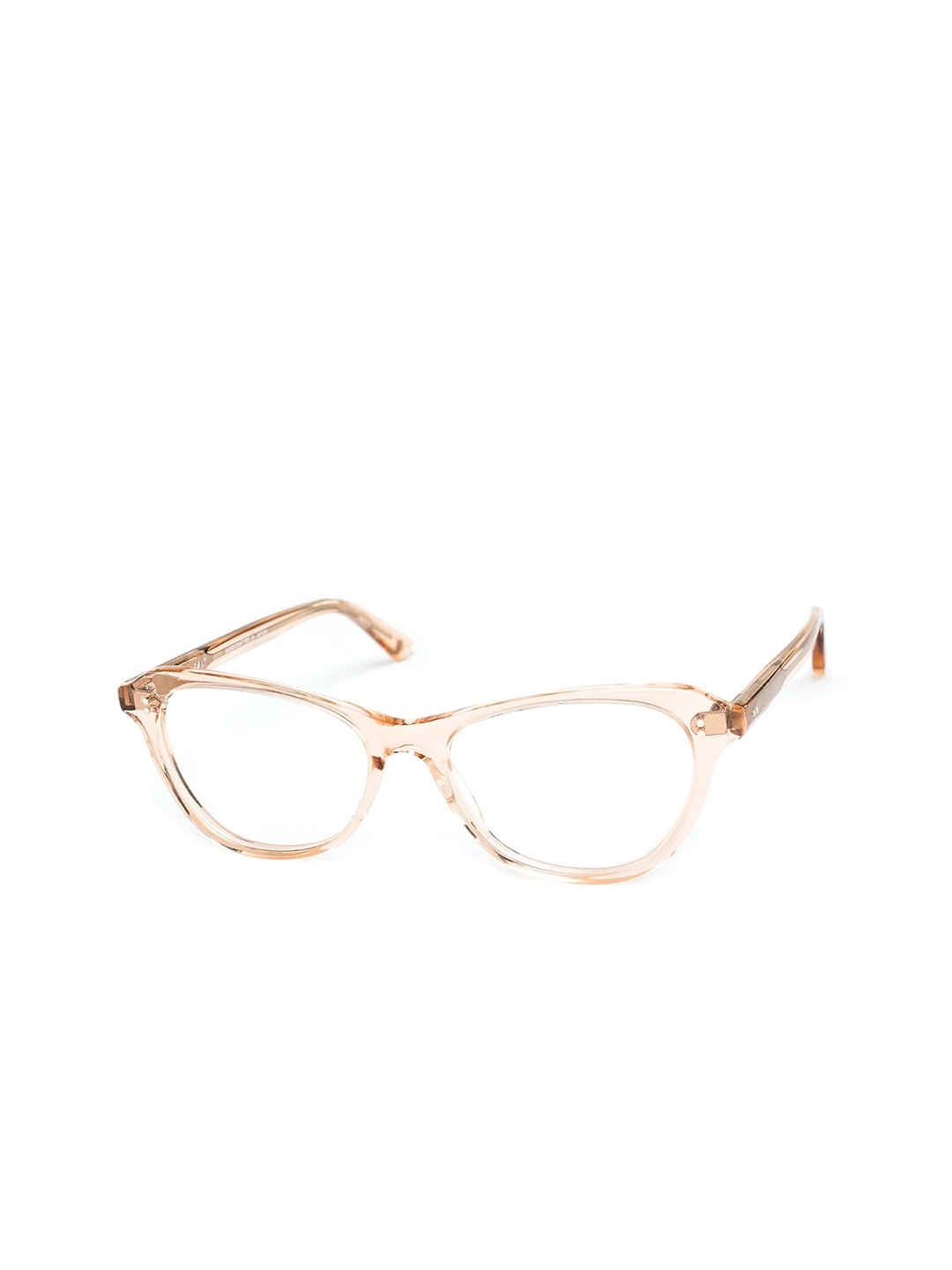 

SALT Women Full Rim Acetate Hard Case Cateye Frames- Sandia -Antique Rose, Rose gold