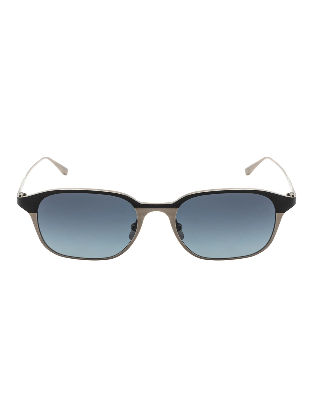

SALT Women Browline Sunglasses with Polarised and UV Protected Lens-Wister- Antique Silver, Blue
