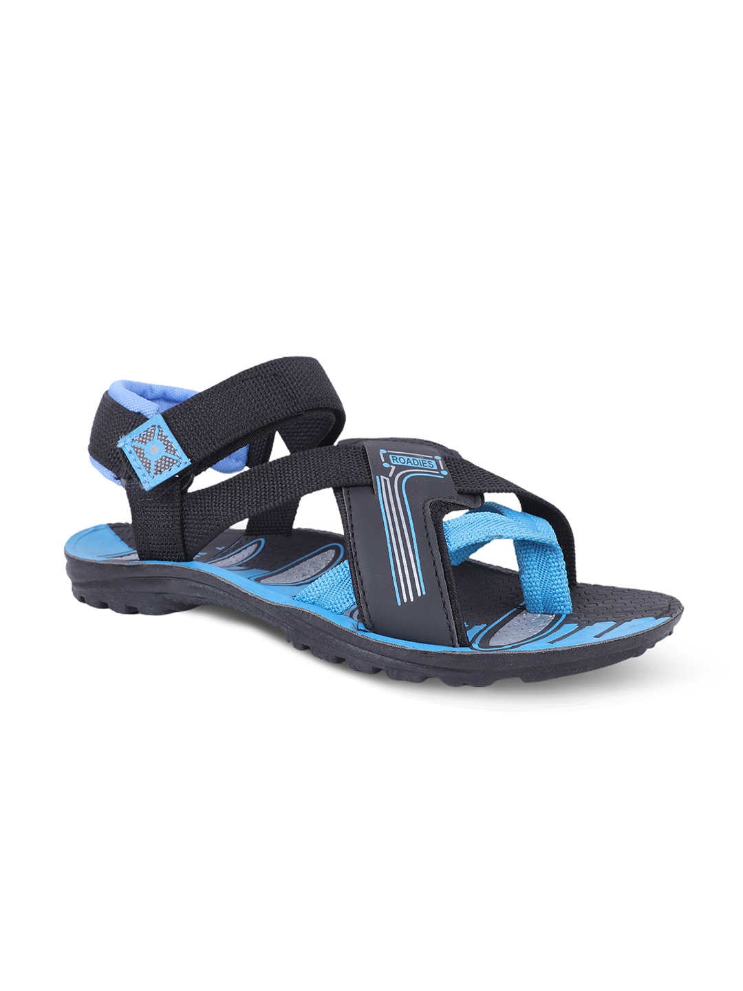 

FABBMATE Men Synthetic Sports Sandals, Blue