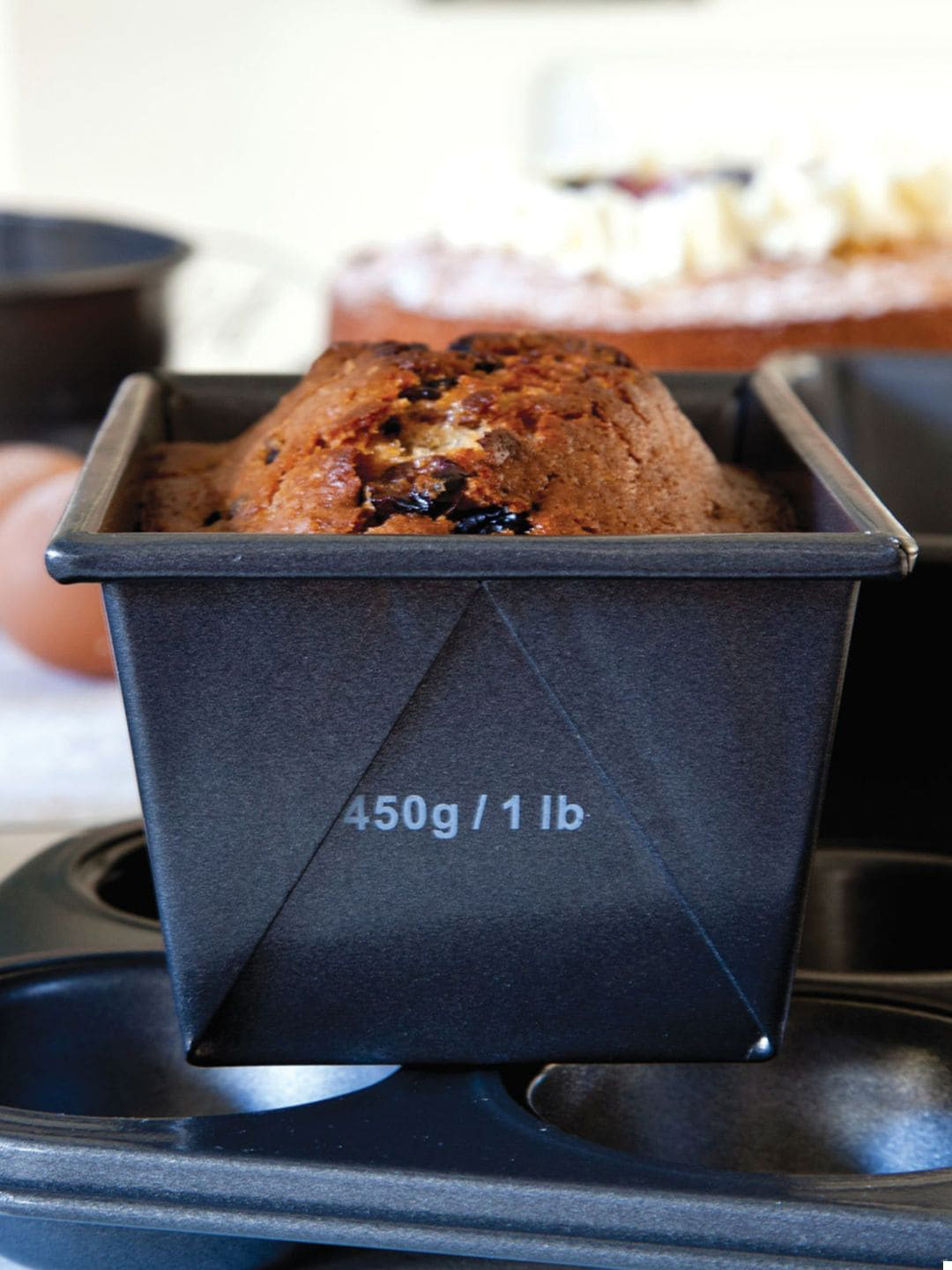 

MasterClass Grey Non-Stick Box Sided Loaf Pan 1lb