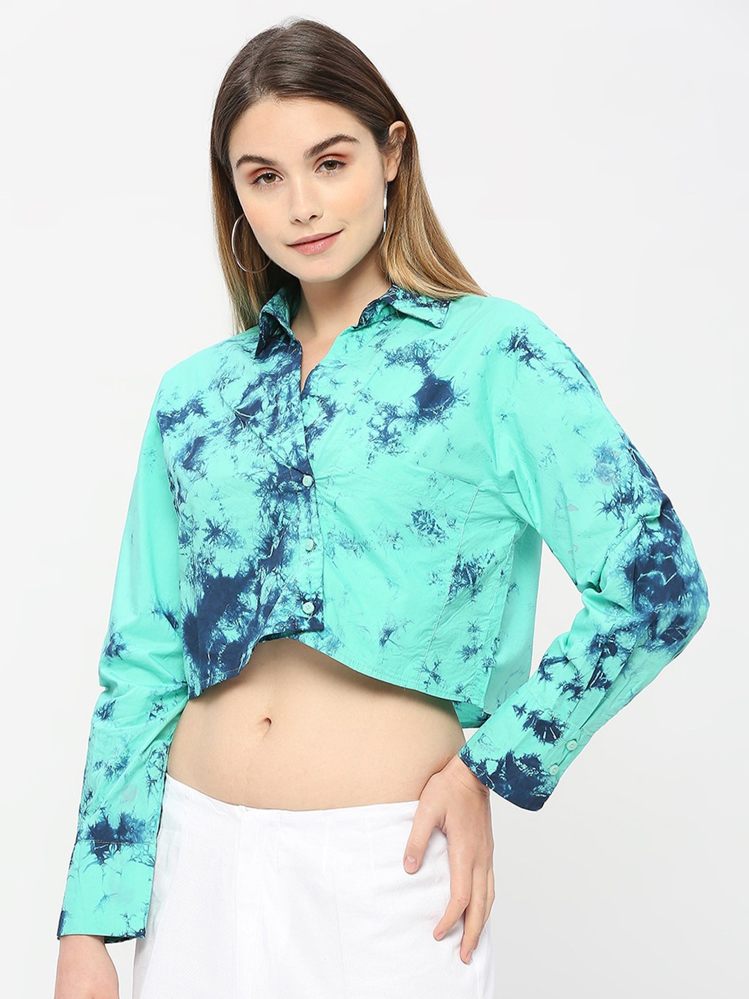 

Remanika Comfort Dyed Cotton Casual Shirt, Blue
