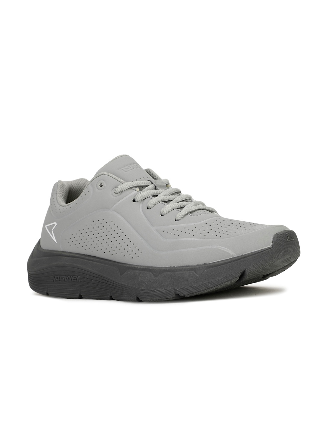 

Power Men Perforations Comfort Insole Sneakers, Grey