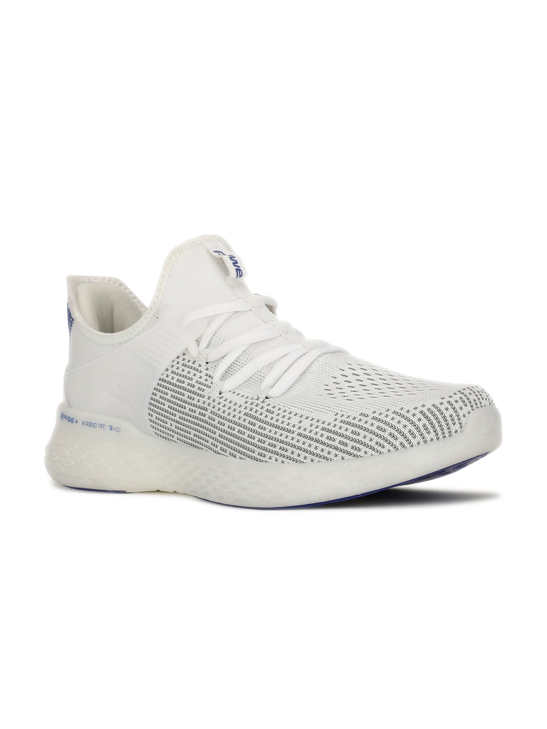 

Power Men Woven Design Comfort Insole Textile Sneakers, White