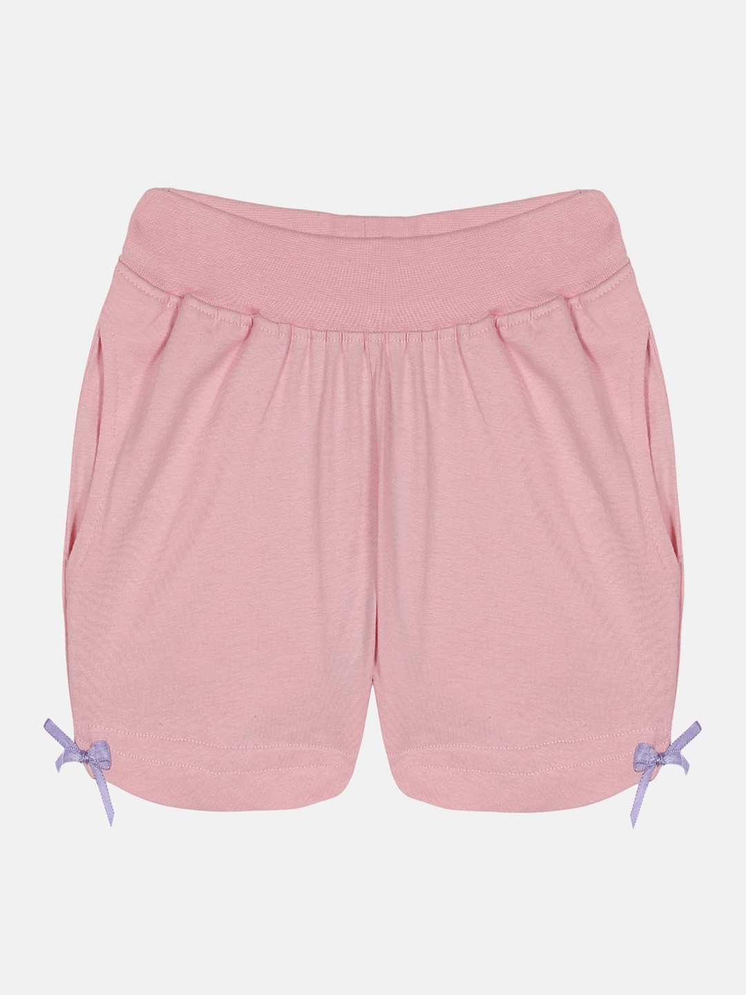 

KiddoPanti Girls Pink Sports Shorts