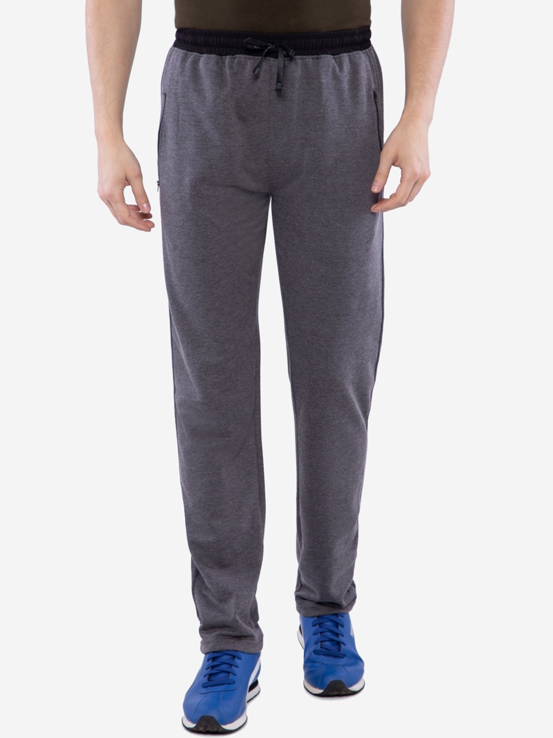 

NEVA Men Regular Fit Track Pants, Grey