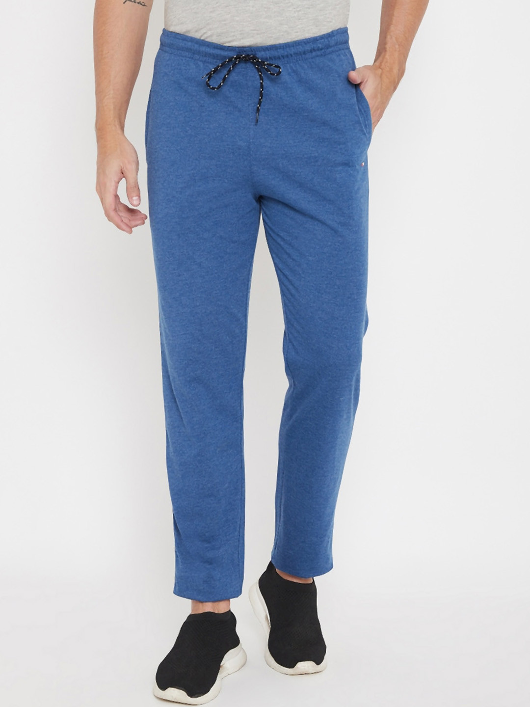 

NEVA Men Denim Track Pants, Blue