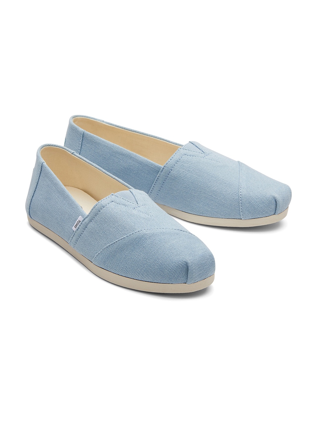 

TOMS Women Blue Lightweight Canvas Espadrilles