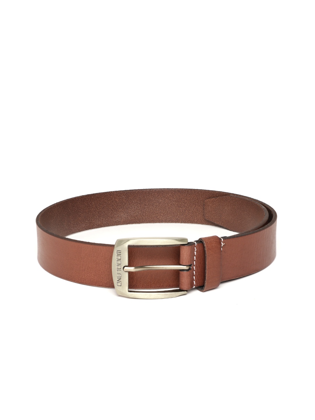 

Woodland Men Leather Belt, Brown