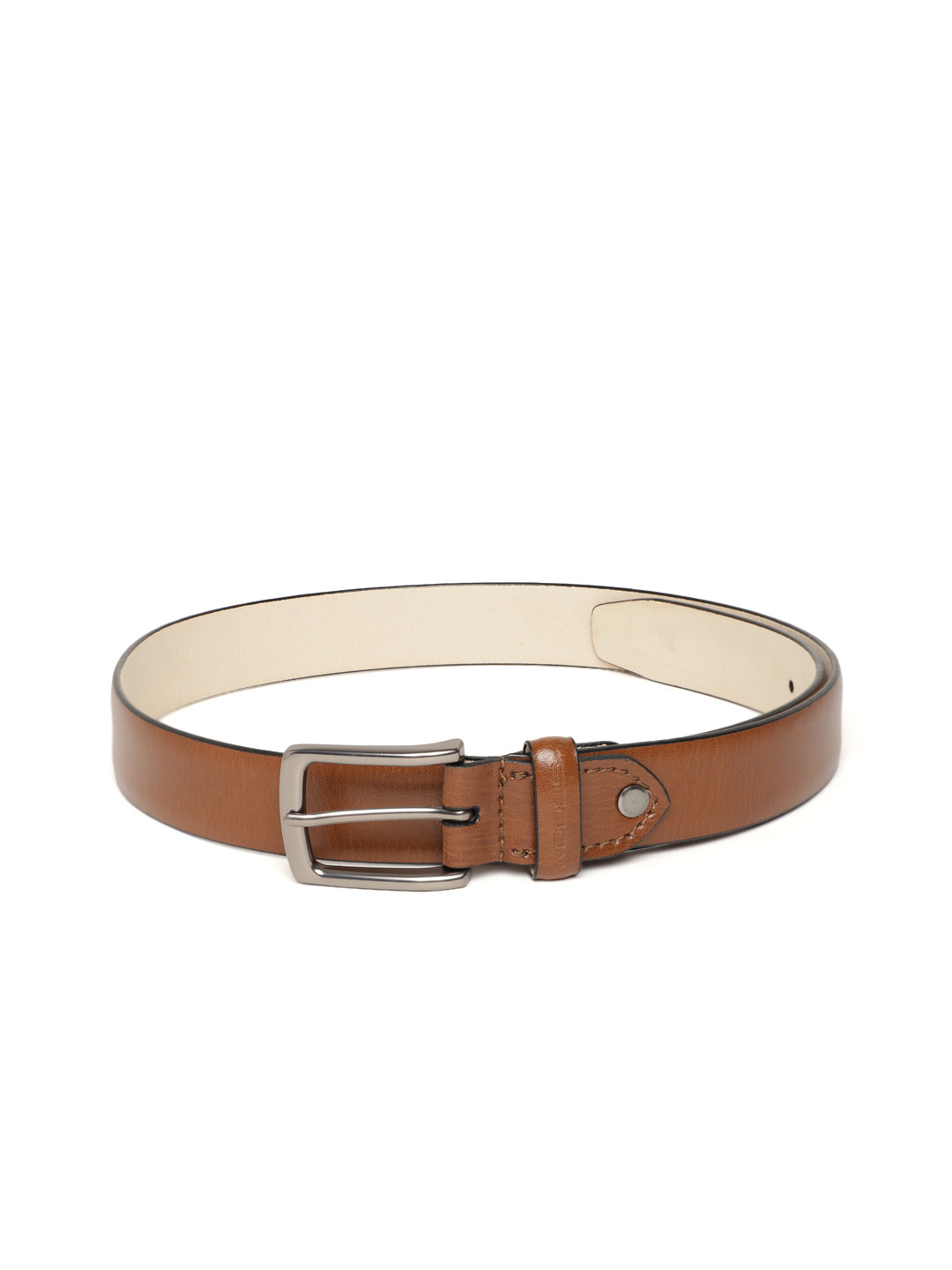 

Woodland Men Leather Belt, Brown