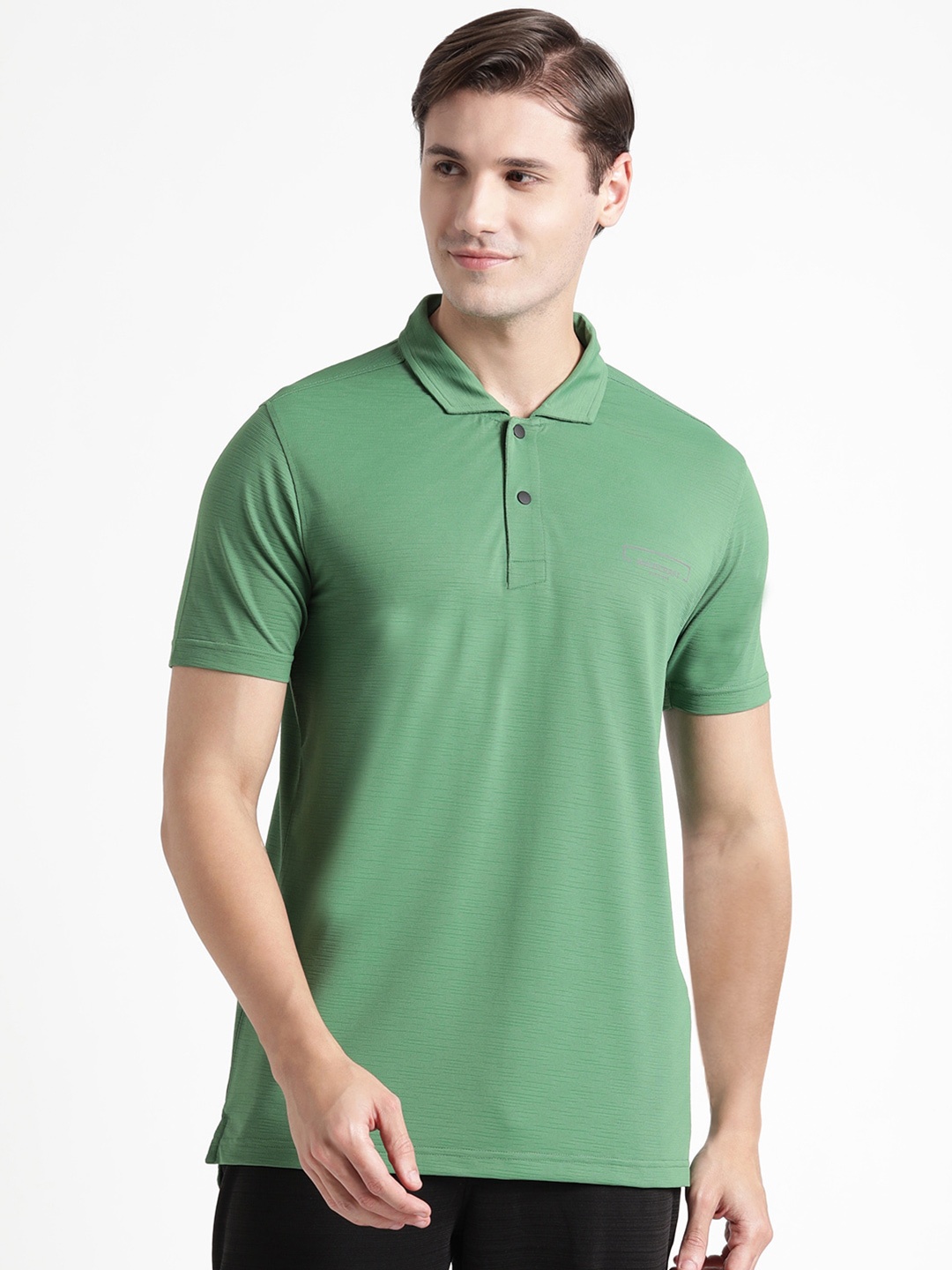 

Wildcraft Polo Collar Rapid Dry T-shirt, Green