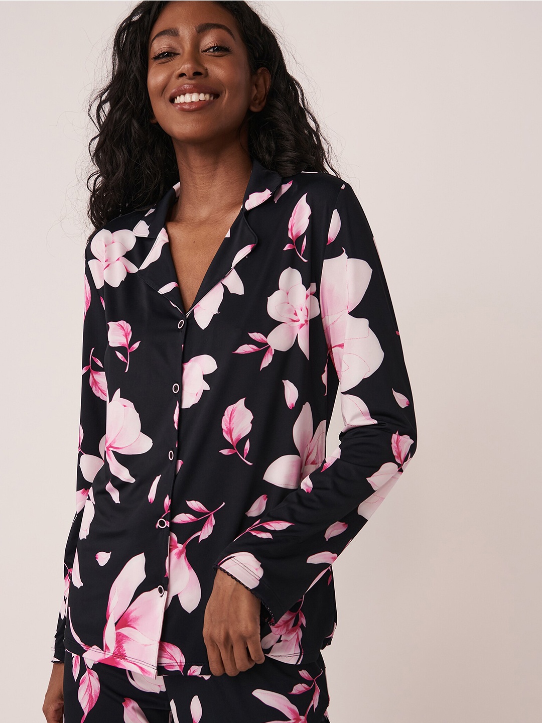 

La Vie en Rose Multicoloured Print Shirt Style Top, Multi