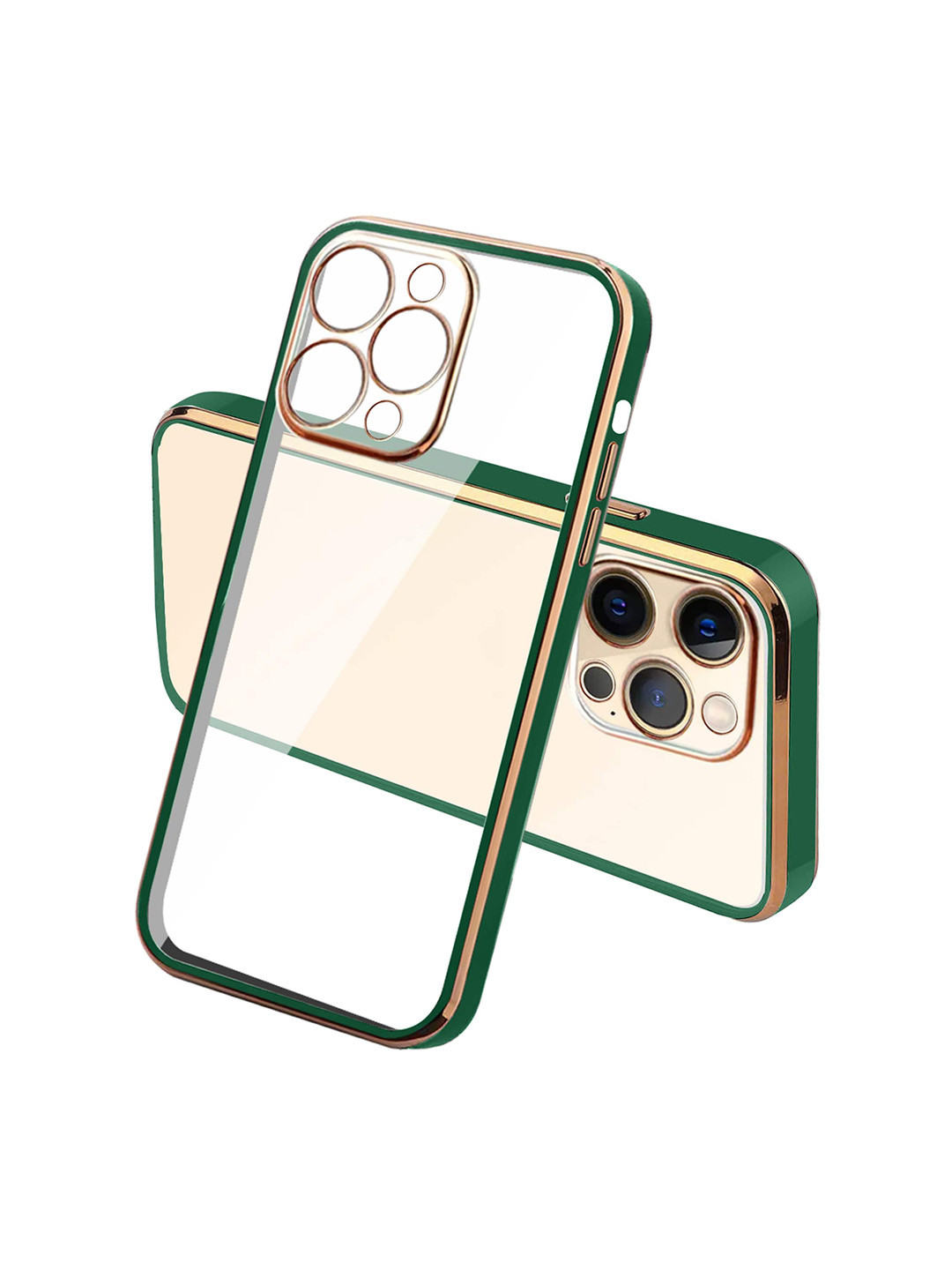 

Karwan Square Platting iPhone 11 Pro Max Phone Back Cover, Green