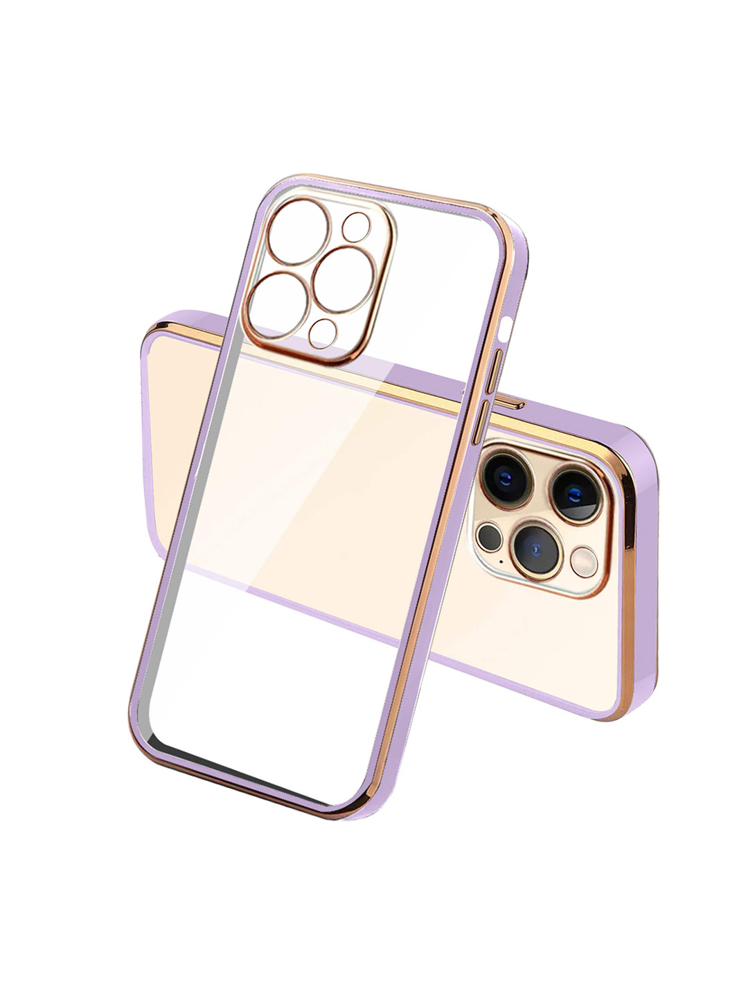 

Karwan Silicone iPhone 13 Pro Max Phone Back Cover, Purple