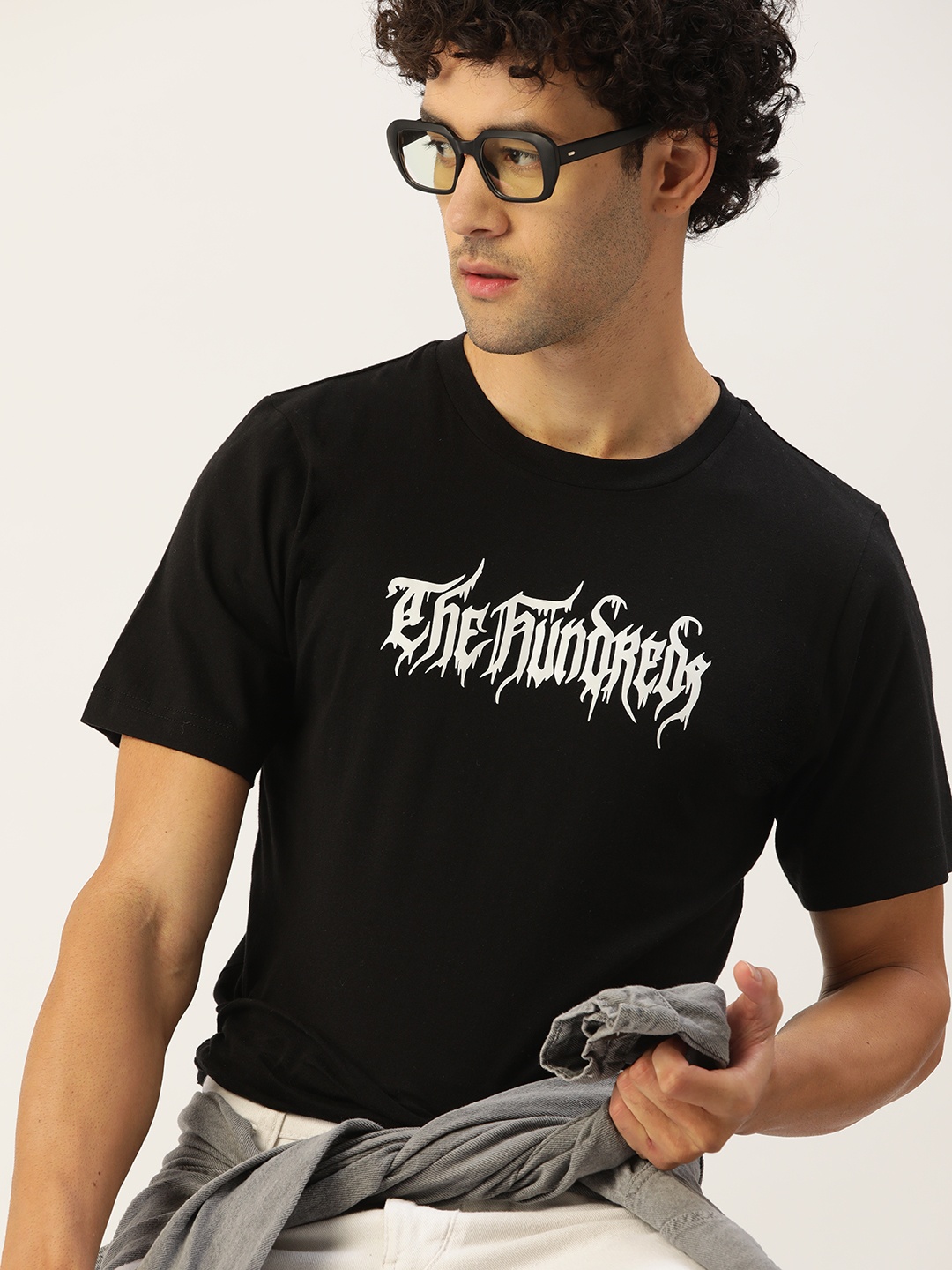 

Kook N Keech Graphic Printed Regular Fit T-shirt, Black